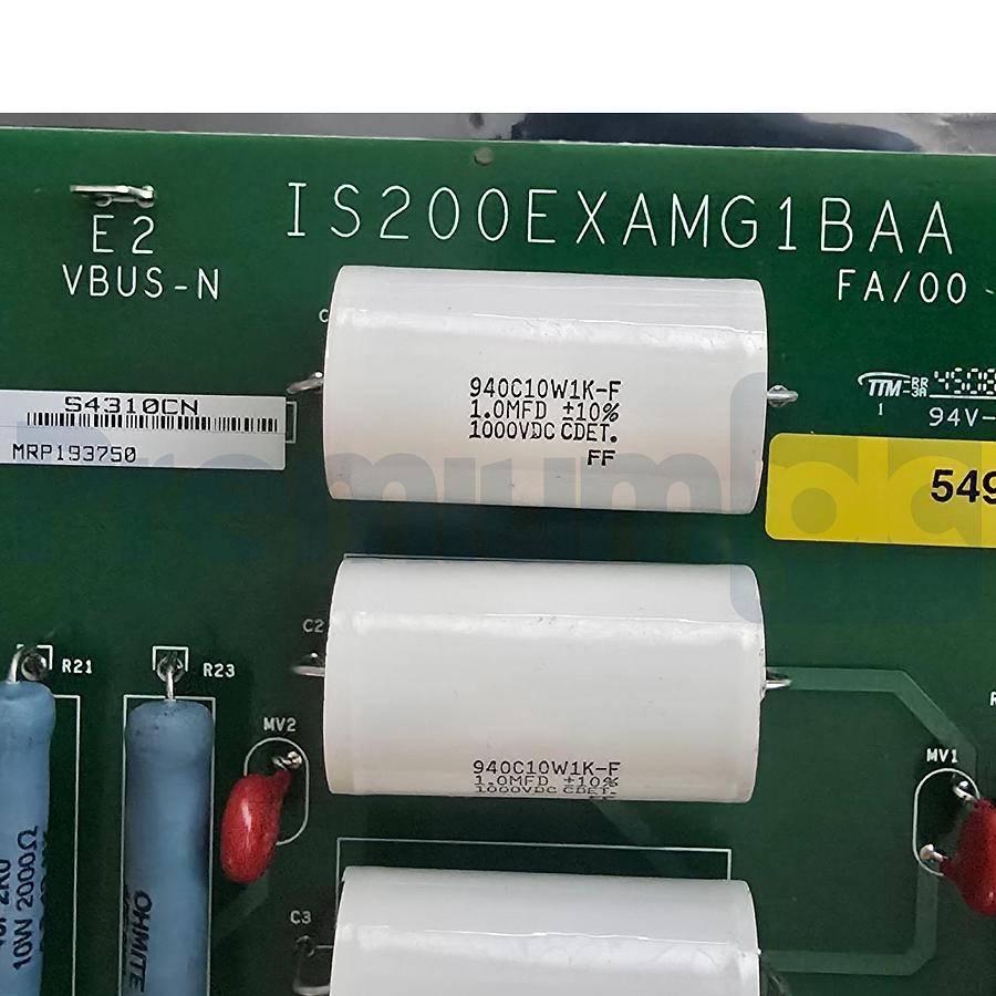 Used GE IS200EXAMG1BAA | IS200EXAMG1B Mark VIe EX2100e Excitation Attenuation Module