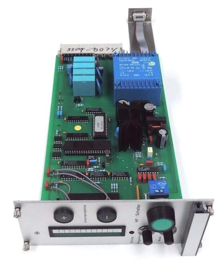 Used ELMA D-78224 SINGEN / 930-1819 PM 4.1 40KHz , HF-SCHALTER PROGRAMMING BOARD