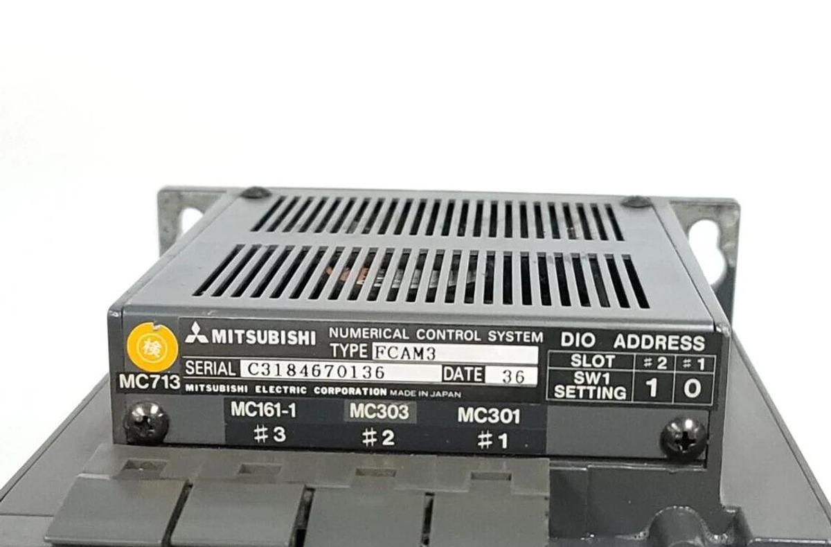 Used MITSUBISHI FCAM3 NUMERICAL CONTROL SYSTEM CHASSIS MC011