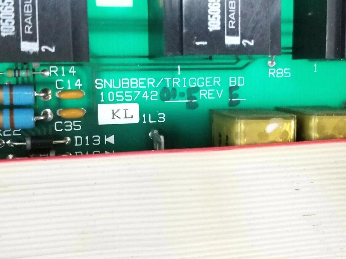 Used BOSTON / FINCOR 105574201-E KL SNUBBER / TRIGGER BOARD REV: E 105574201