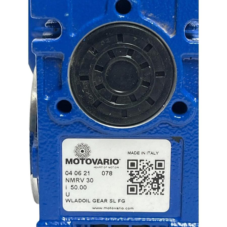Motovario NMRV 30 Worm Gear Reducer 50:1 Ratio PAM 63B14 Flange 11mm Input