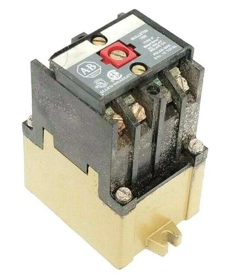 Used ALLEN BRADLEY 700-P400A1 AC RELAY SER. A, 700P400A1