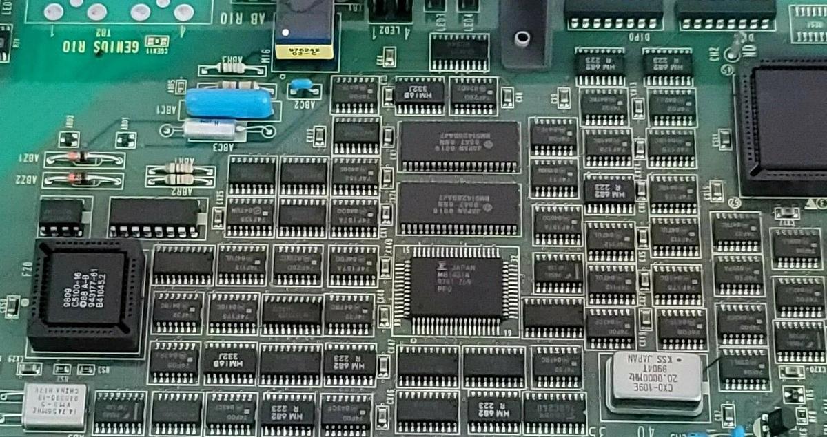 Used FANUC A16B-2203-0290/02A ETHERNET RIO BOARD A16B-2203-0290
