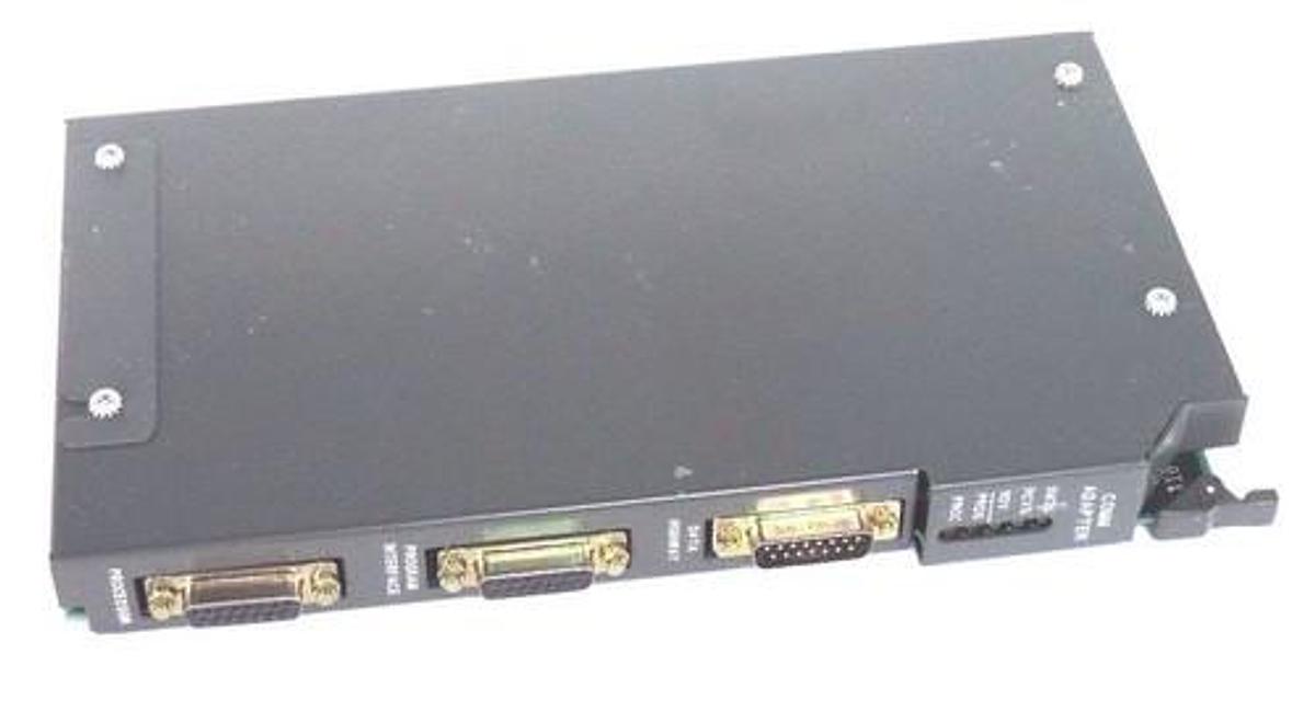 Used ALLEN BRADLEY 1771-KA2 COMMUNICATION ADAPTER MODULE F/W REV F SER A 1771KA2