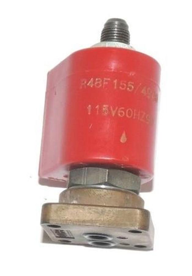 Used LUCIFER R48F155/4940 CYLINDER COIL 115V 60HZ 9W, WITH LUCIFER 131F 43