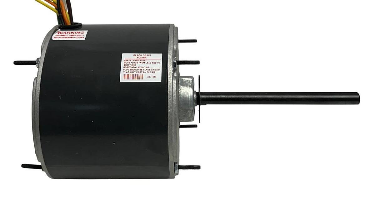 Used DAYTON 4M205BJ PERMANENT SPLIT CAPACITOR CONDENSER FAN MOTOR 1/4HP 208-230V NSNP