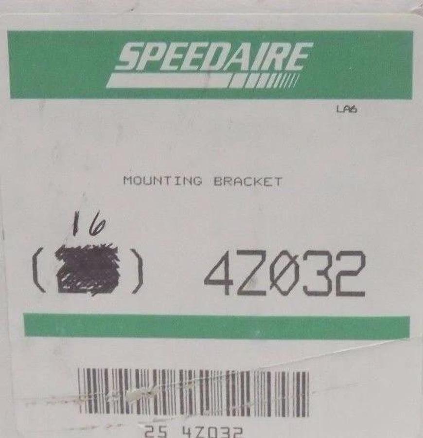 Used BOX OF 16 NEW SPEEDAIRE 4Z032 MOUNTING BRACKETS
