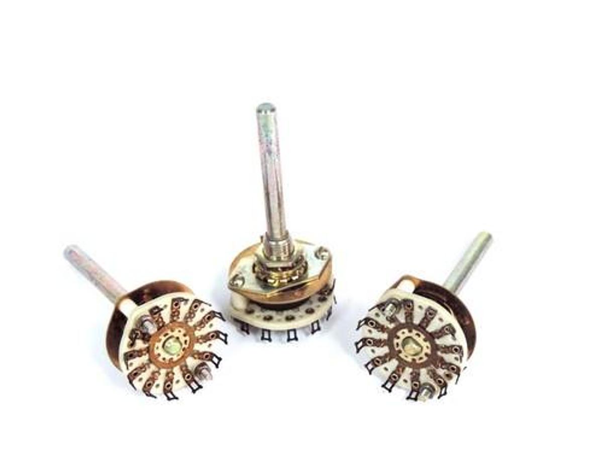 Used LOT OF 3 NIB WALDOM ELECTRONICS PA-2000 ROTARY SWITCH PA2000