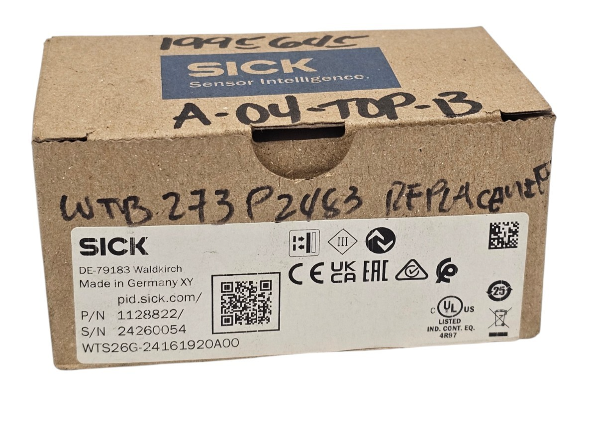 Used NIB SICK WTS26G-24161920A00 PHOTOELECTRIC SENSOR 1128822
