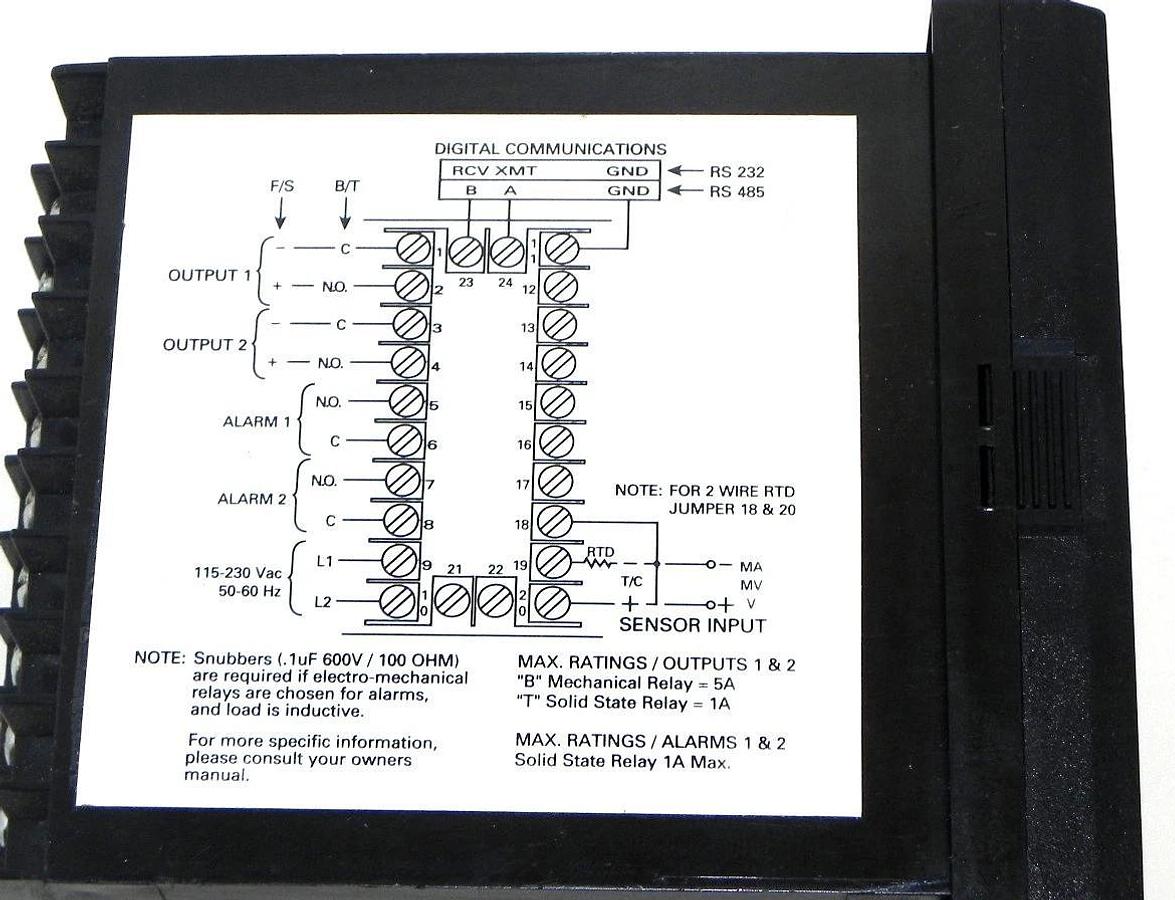 Used ATHENA CONTROLS 25CTS0000000 TEMPERATURE CONTROL 25CTS0000000