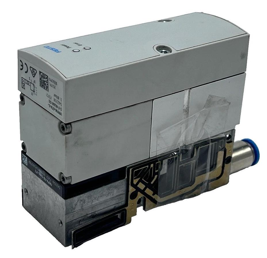 Used FESTO VPPM-6TA-L-1-F-0L6H-S1 VALVE, VMPA-FB-EMG-P1 MODULE & VMPA-FB-AP-P1 BASE