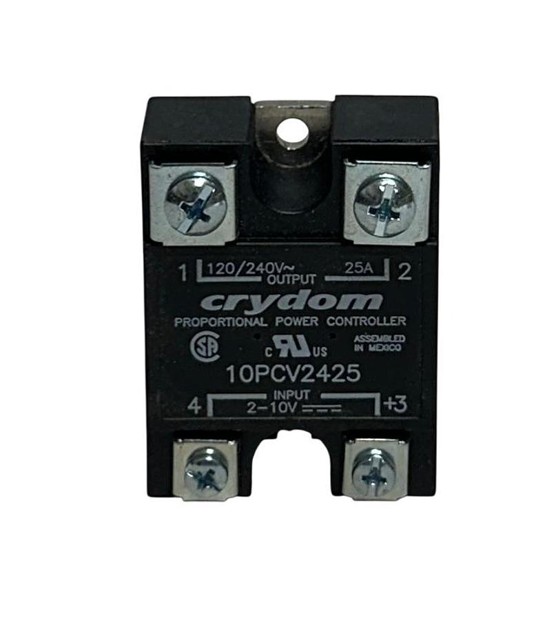 Used CRYDOM 10PCV2425 PROPORTIONAL POWER CONTROLLER / SOLID STATE RELAY 120/240V NSMP