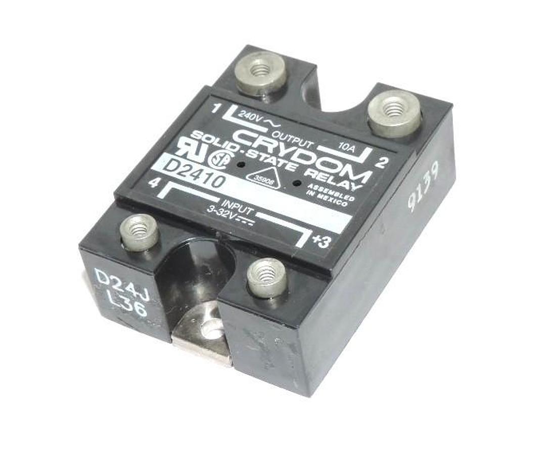 Used CRYDOM D2410 SOLID STATE RELAY 10A