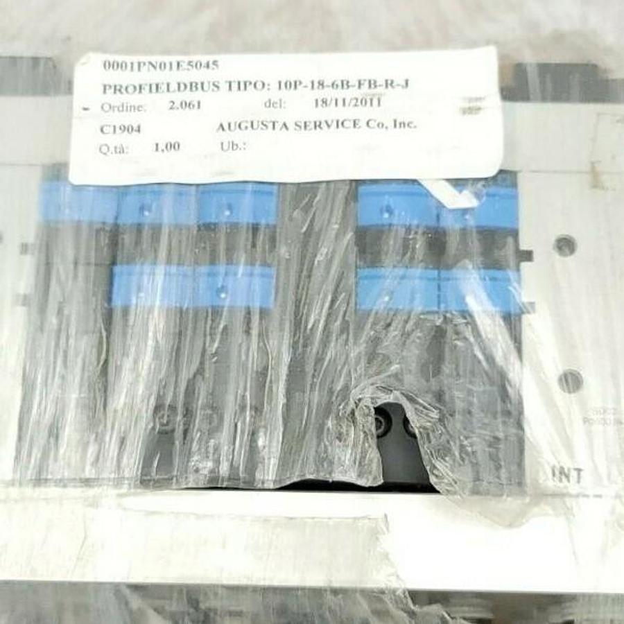 Used NEW FESTO CPV18-VI 10P-18-6B-FB-R-J-MJJTCC+PA VALVE TERMINAL MAT. NR. 18220