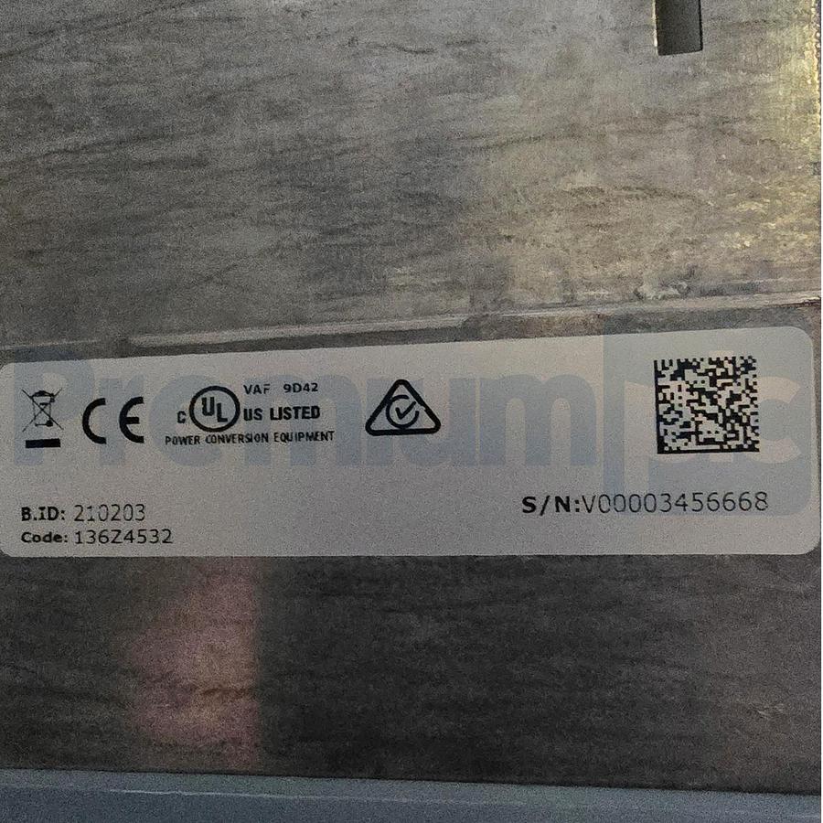 Used Eaton SVX015A1-4A1B1 SVX9000 VFD Drive 15HP/20HP 3Ph 400/480V W/Brake Chopper
