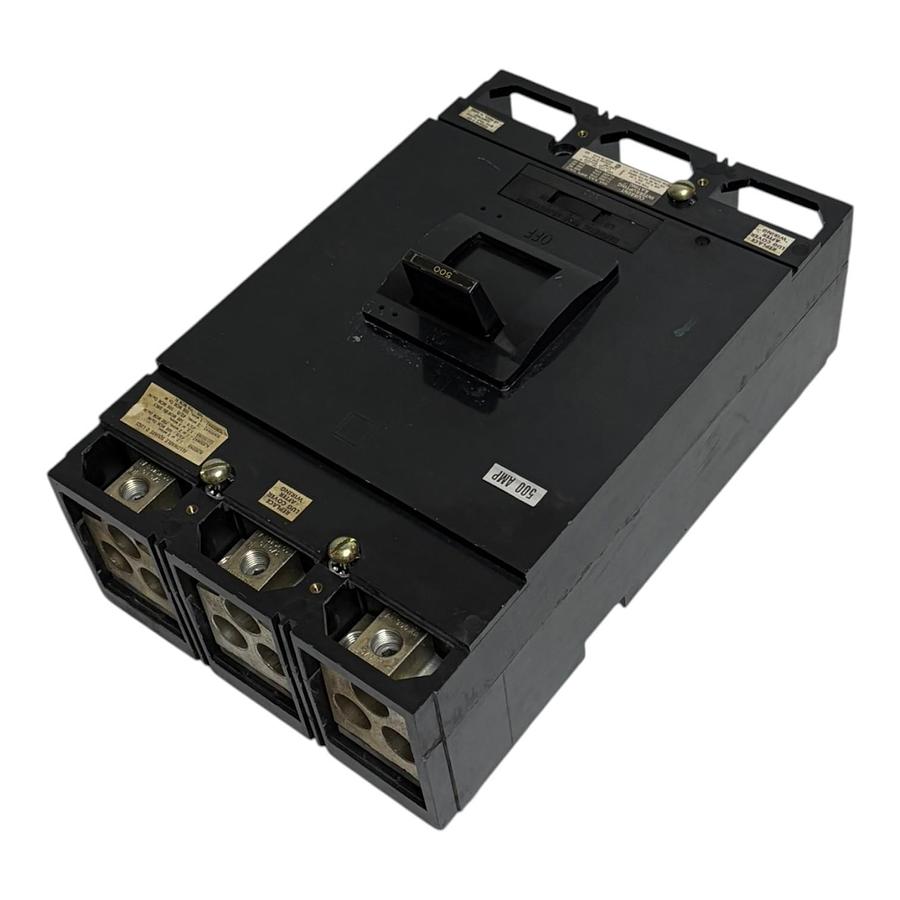 Used Square D MAL36500 Series 1 Molded Case Circuit Breaker 3P 500A 600V