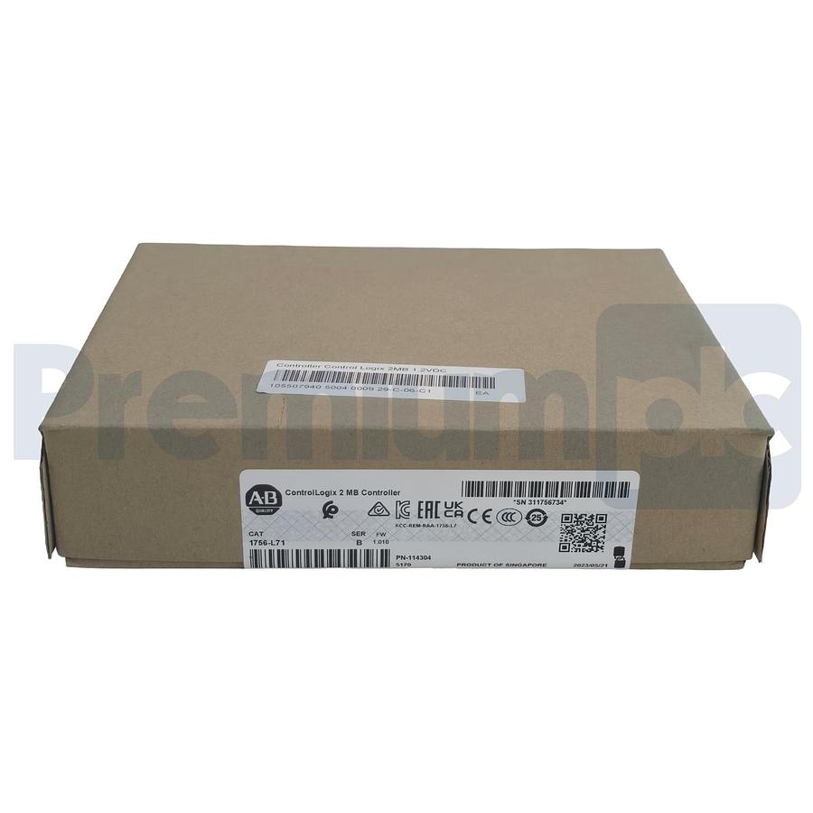 SEALED Allen-Bradley 1756-L71 /B ControlLogix 5571 2MB Controller MFD: 2023 NSFS