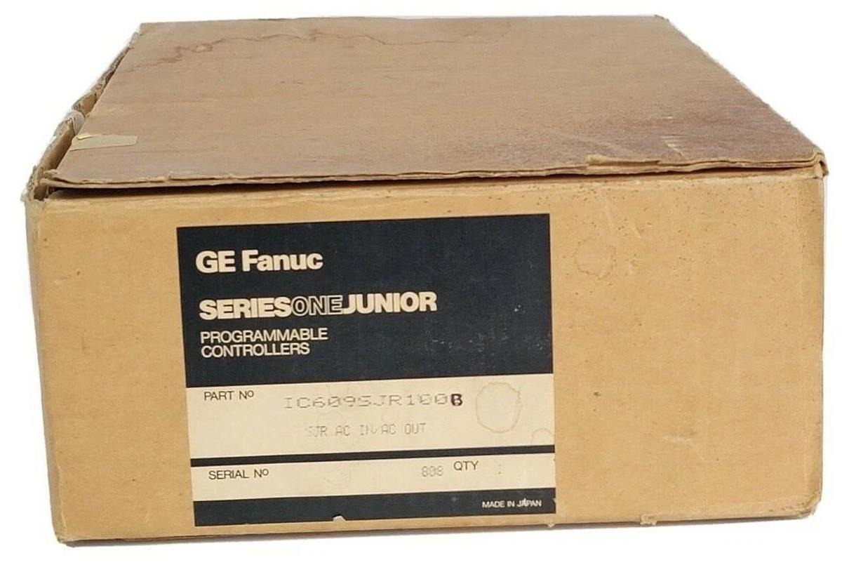 Used NIB GENERAL ELECTRIC IC609SJR100B SERIES ONE JUNIOR PROGRAMMABLE CONTROLLER