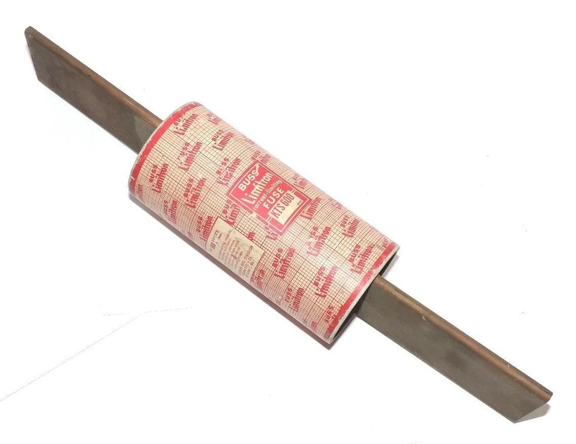 Used BUSSMANN LIMITRON KTS-600 CURRENT LIMITING FUSE 600 AMP, KTS600