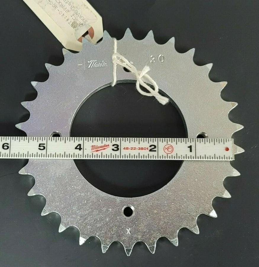 Used LOT OF 2 NEW MARTIN 50-30 SINGLE ROW SPROCKETS 5030 30TEETH