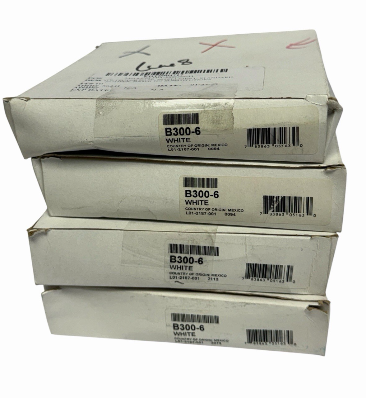 Used NIB SYSTEM SENSOR B300-6 SMOKE DETECTOR BASE UNITS WHITE B3006 15-32VDC