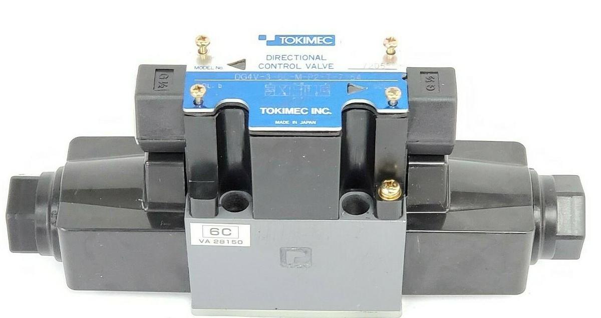 Used NEW TOKIMEC DG4V-3-6C-M-P2-T-7-54 DIRECTIONAL CONTROL VALVE A100, DG4V36CMP2T754