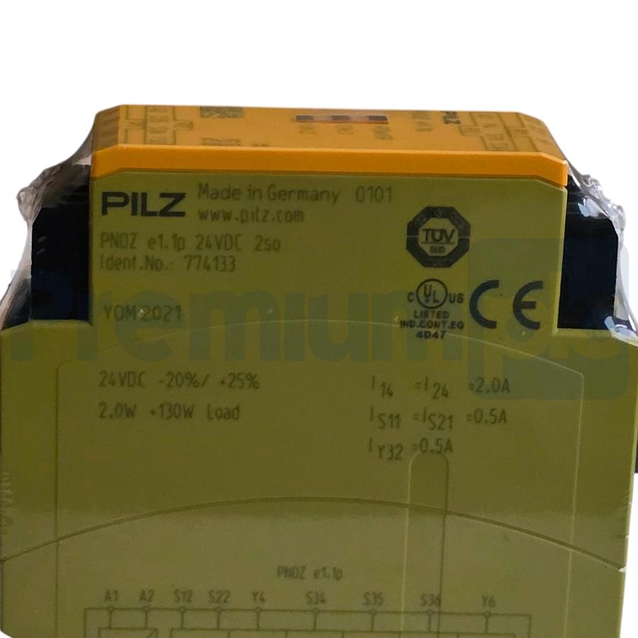 Used Pilz PNOZ e1.1p 24VDC 2so | 774133 Safety Relay PNOZ-e1.1p-24VDC-2so NSNP