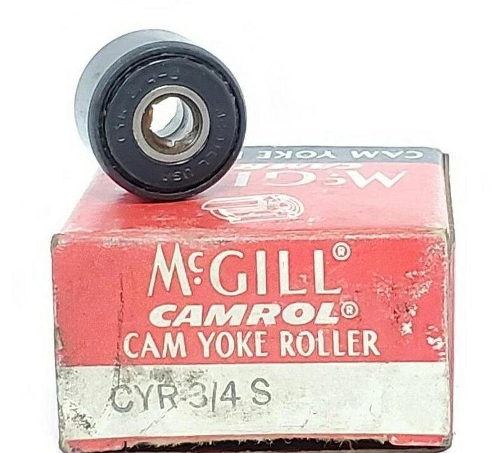 Used NIB MCGILL CYR 3/4 SCAMROL CAM YOKE ROLLER CYR3/4S