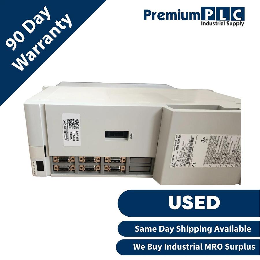 Used MITSUBISHI ELECTRIC MDS-B-V1-70 MELDAS MDS-B SERIES AC SERVO DRIVE UNIT 7kW