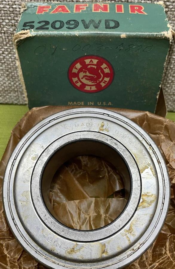 FAFNIR 5209 WD 5209WD Double Row Ball Bearing for sale online