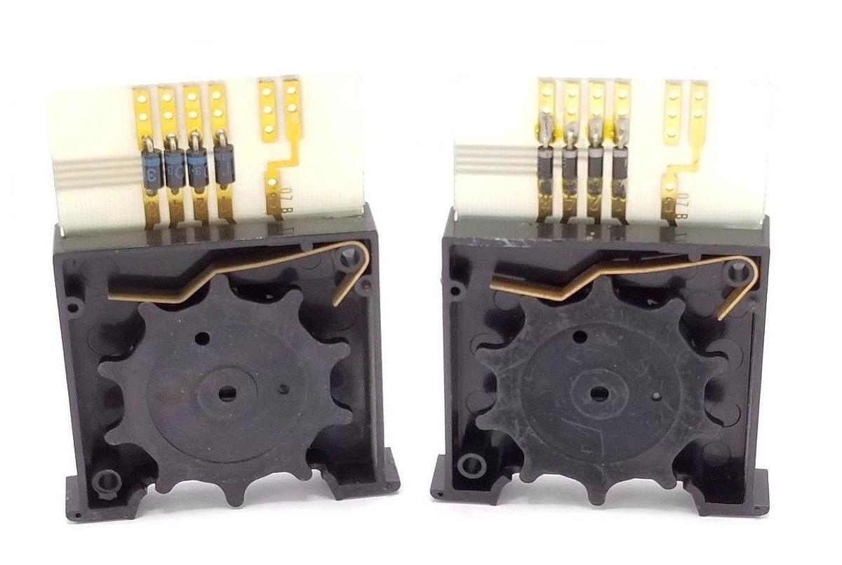 Used LOT OF 6 OMRON LRT207 COUNTER MODULES