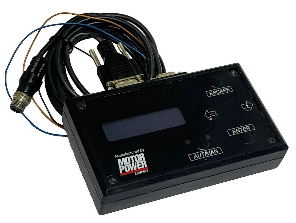 Used Motor Power Company DECAMPC Control Panel – LCD HMI with Aut/Man, Enter, Esc