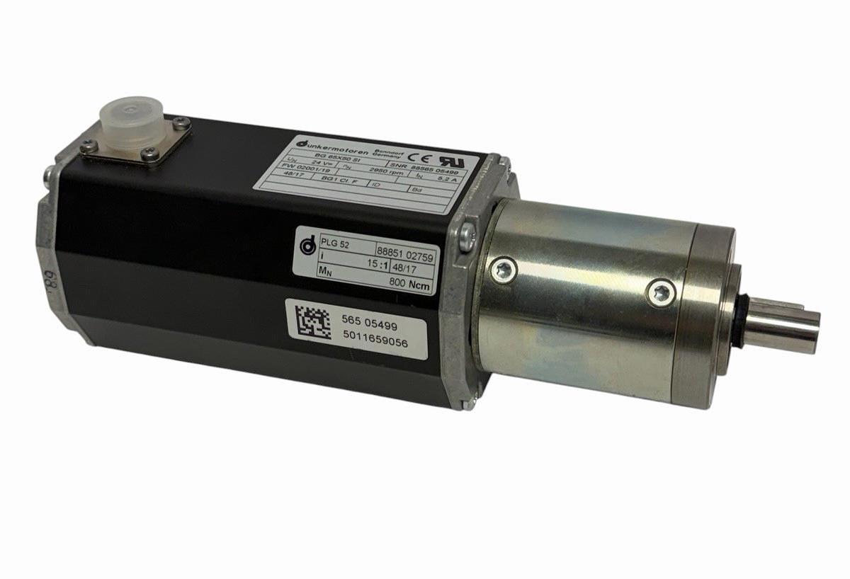 Used NEW DUNKERMOTOREN BG 65X50 SI BRUSHLESS SERVO MOTOR 24V 2950 RPM 5.2A