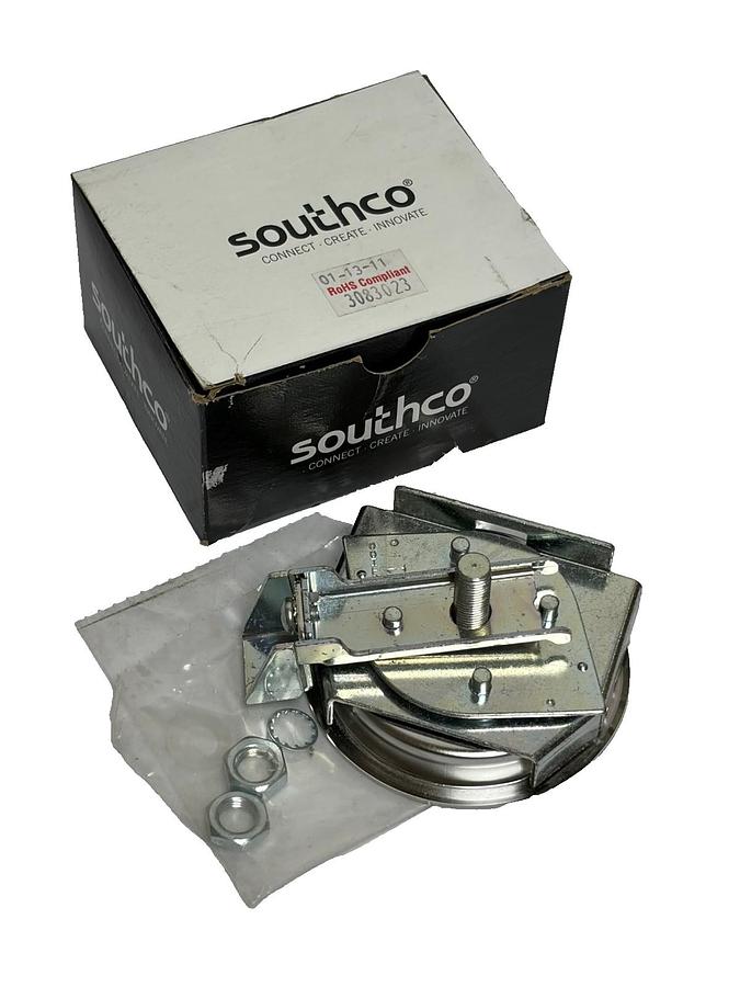 Used Southco 01-13-11 Flush Cup Cam Latch Medium Lock Chrome Finish - New Surplus