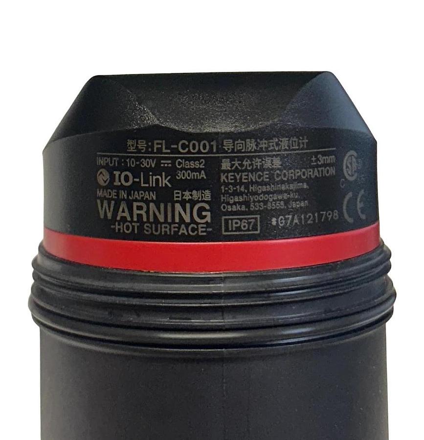 Used KEYENCE FL-C001 / FLC001 PULSE LEVEL SENSOR IO-Link 10-30V 300mA USNP