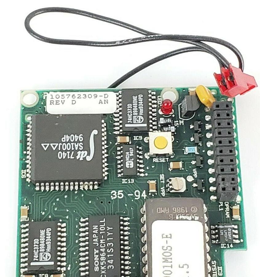 Used NEW BOSTON FINCOR 105762309-D INTERFACE BOARD REV. D AN 106295901M0S-E V: 1.5
