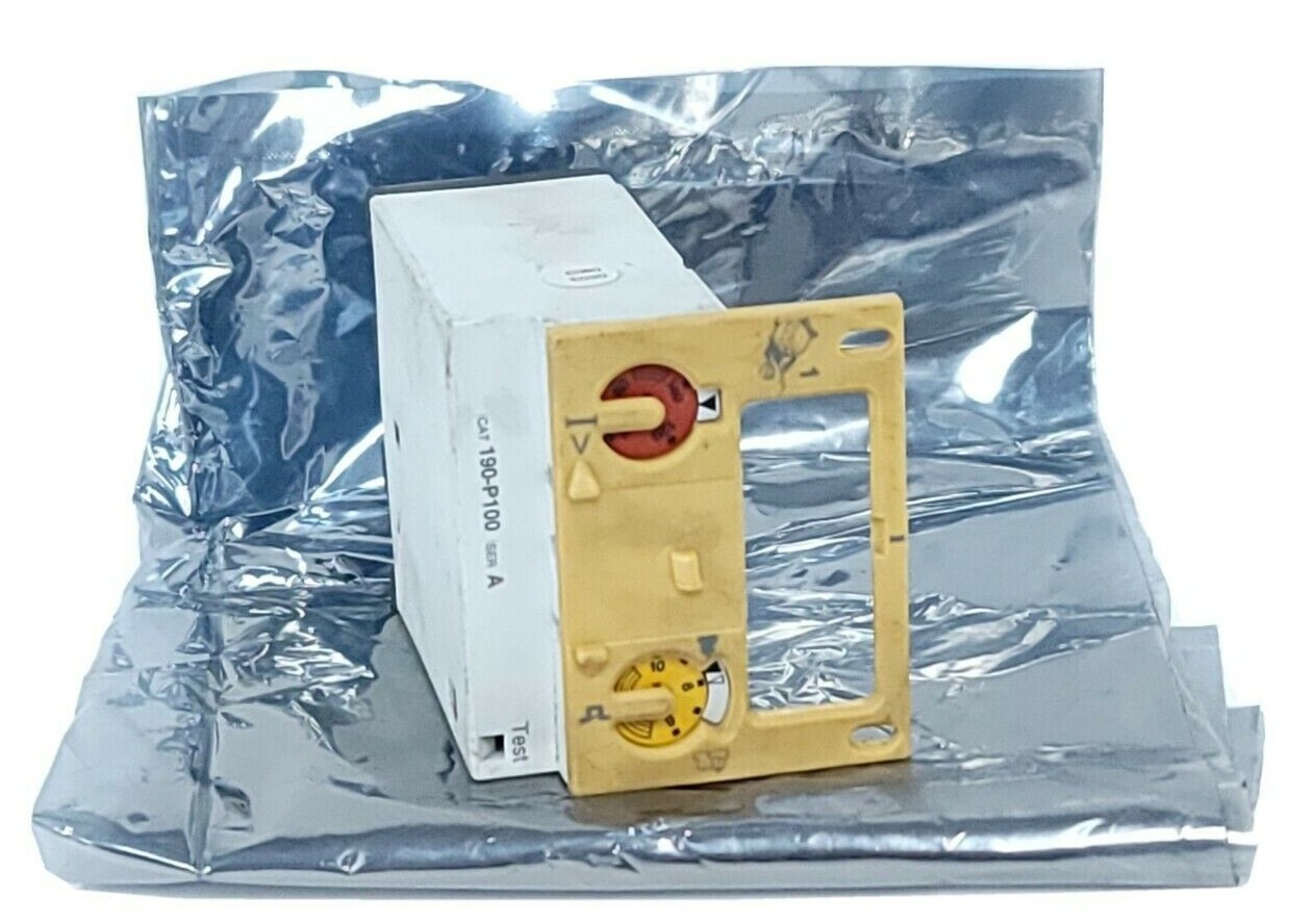 Used ALLEN BRADLEY 190-P100 SER. A OVERLOAD PROTECTOR 6-10/80-140AMP