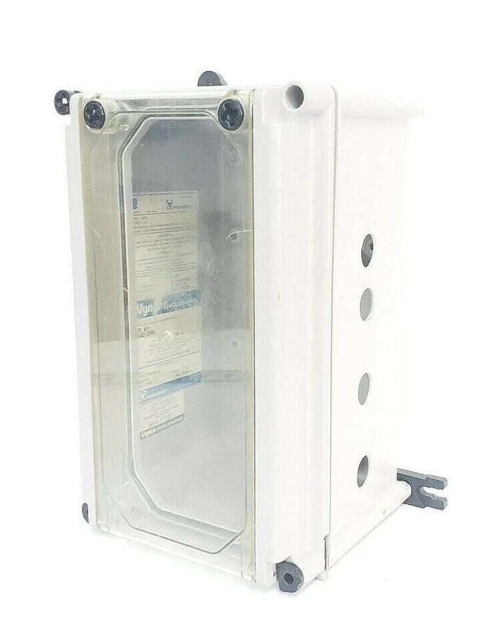 Used VYNCKIER VYNCO TYPE APO HINGED COVER ENCLOSURE, TYPE 4,12, AD-012047, EIT # 6004