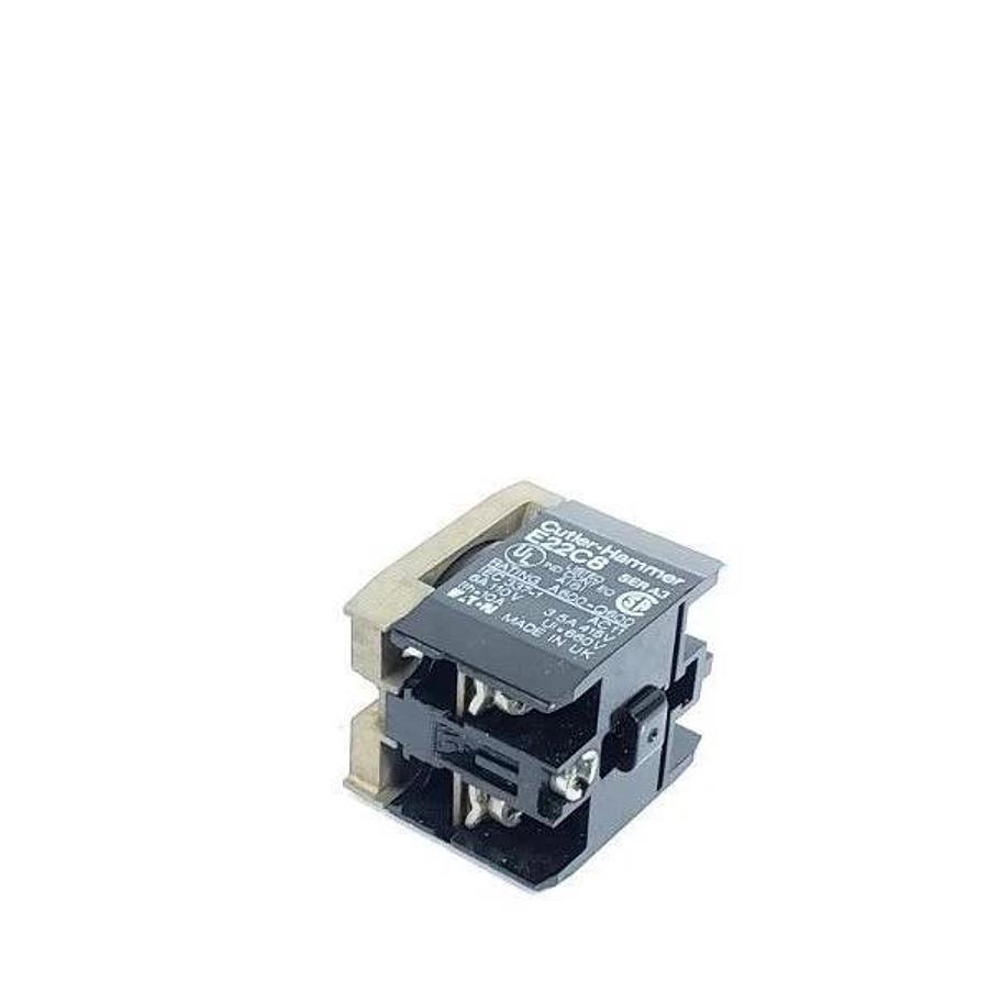 Used LOT OF 3 NIB EATON CUTLER-HAMMER E22C8 CONTACT BLOCKS SER. A3