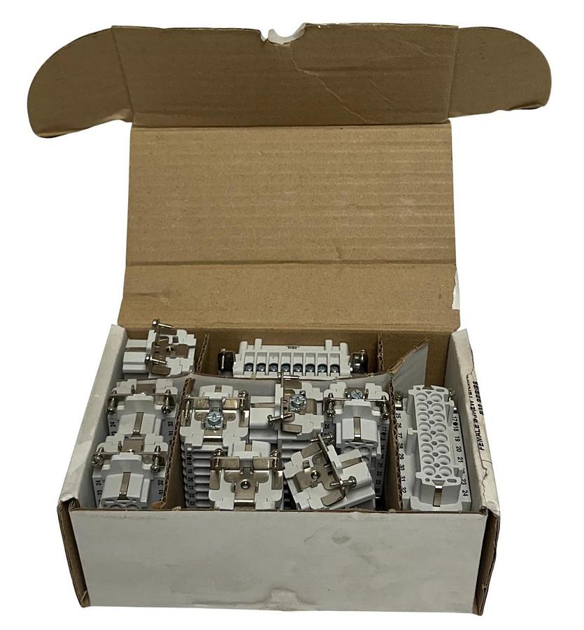 12 THOMAS & BETTS FS132B Pos-E-Kon FEMALE SCREW TERMINAL INSERTS B32 SERIES NSMP