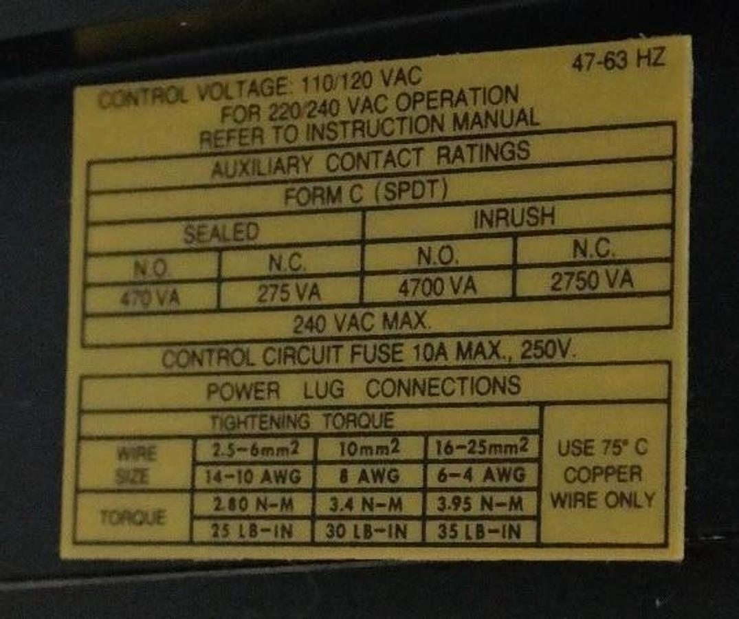 Used ALLEN BRADLEY 150-A24NBD SMART MOTOR CONTROLLER 150A24NBD SER. A
