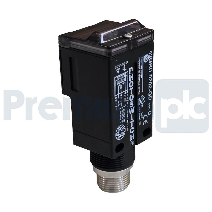 Allen-Bradley 42GRU-9202-QD /B PHOTOSWITCH Polarized Retro SFP Sensor M12 QD NEW