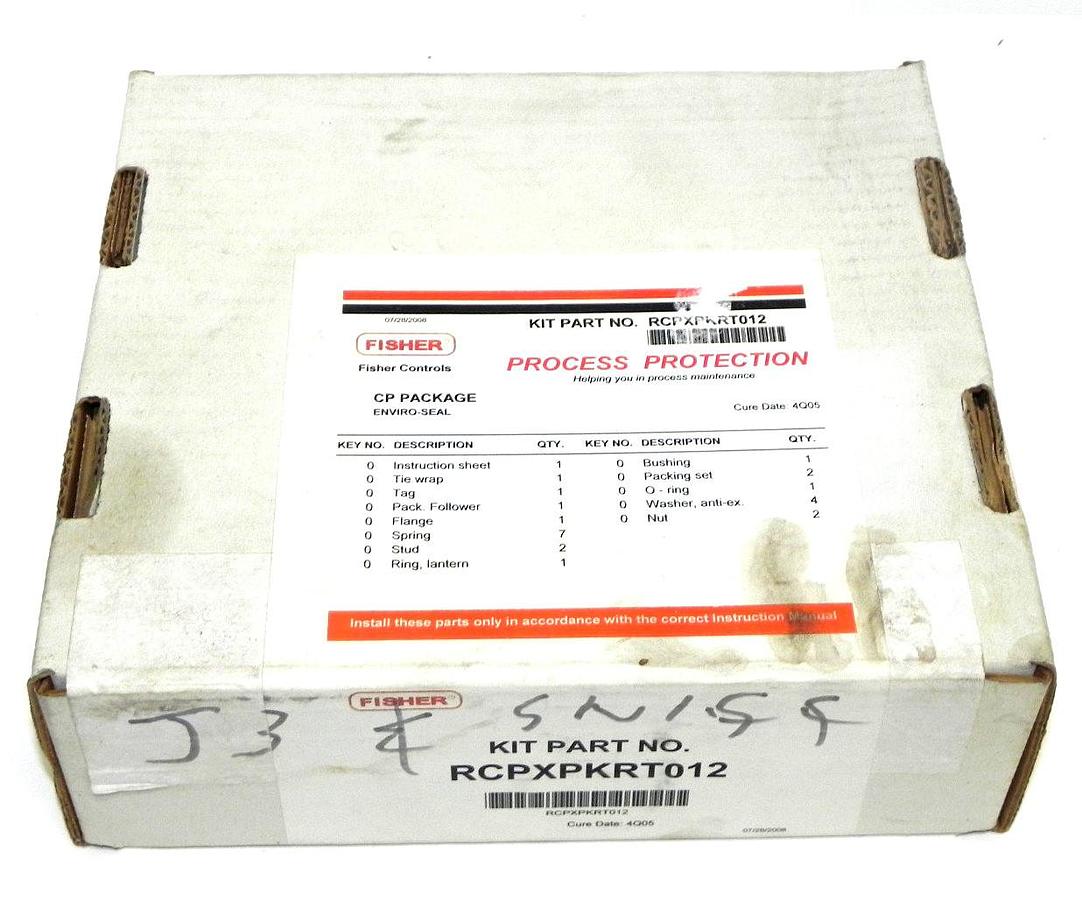 Used NEW FISHER RCPXPKRT012 KIT