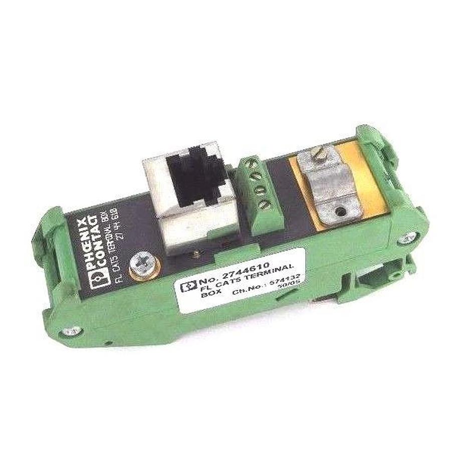 Used PHOENIX CONTACT FL CAT5 TERMINAL BOX 2744610