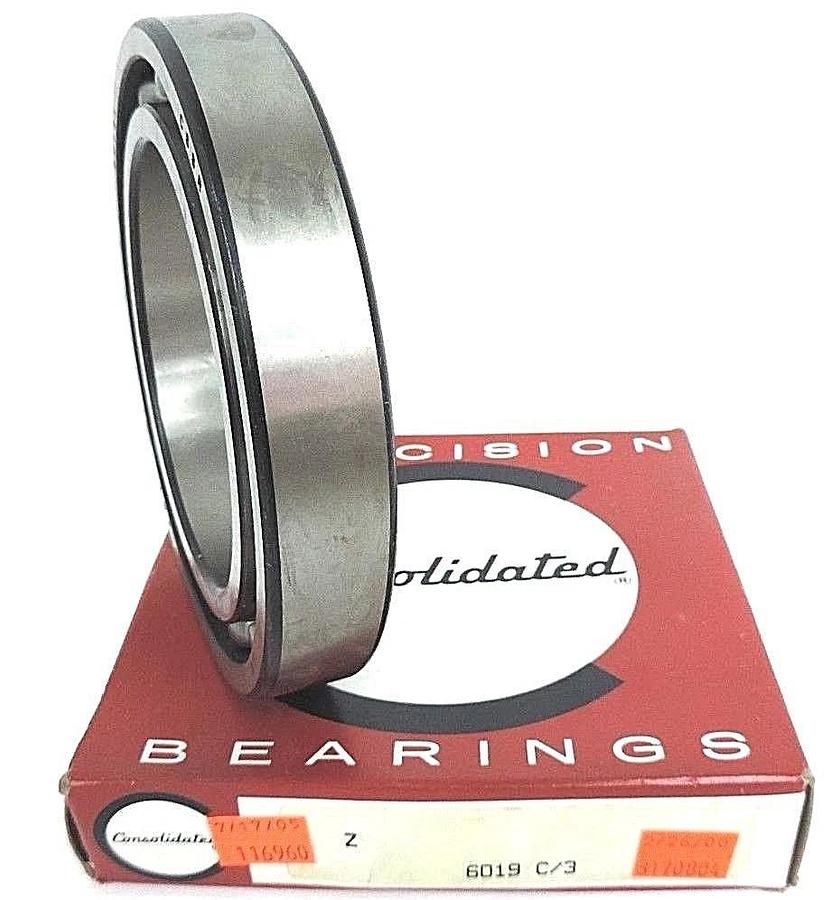 Used NIB CONSOLIDATED BEARING 6019 C/3 DEEP GROVE BALL BEARING 6019C3