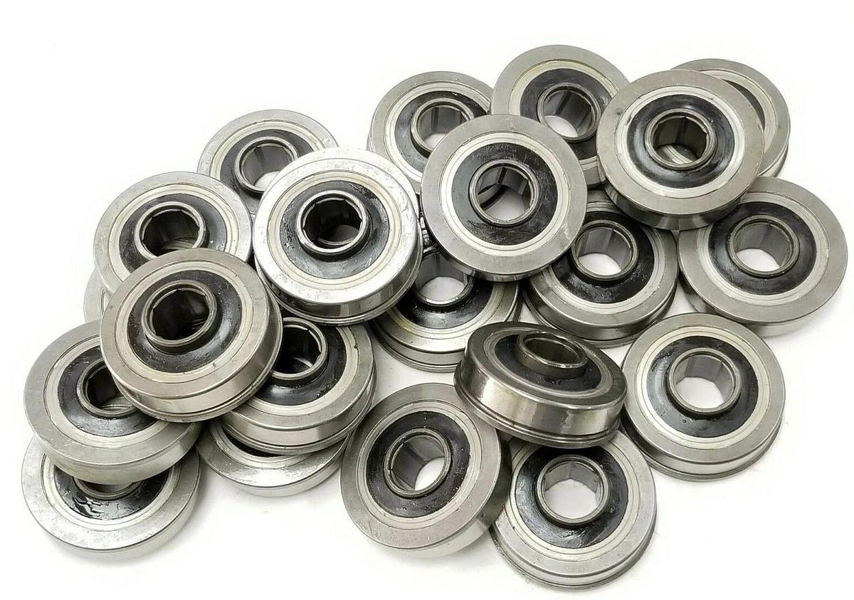 Used LOT OF 22 GENERIC 3/4 x 2-3/8 x 11/16 DOUBLE SHIELDED BALL BEARINGS