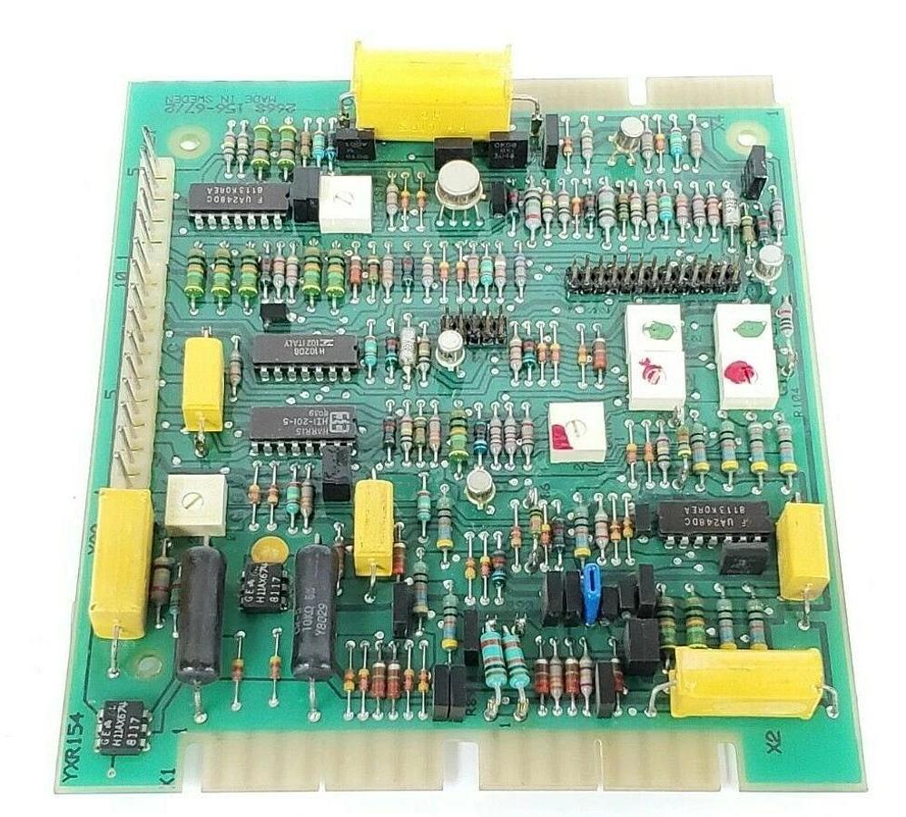 Used ABB YXR154 PROCESS CONTROL BOARD 2668 156-67/2 4890024-TG/1