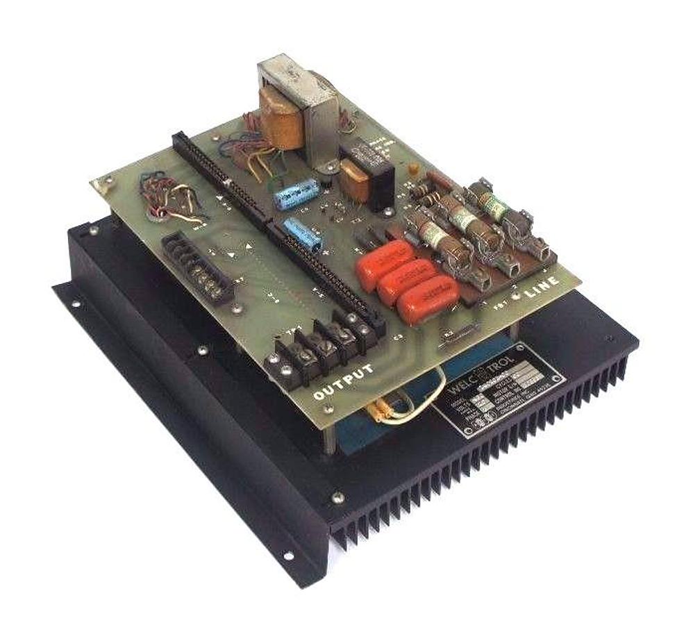 Used WELCO TECHNOLOGIES 14020E-00 ANALOG CONTROLLER 71-077-061-002 POWER BOARD REV 1