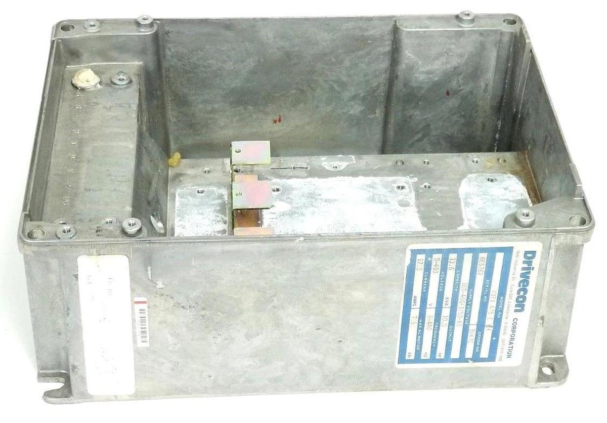 Used DRIVECON CORP. KVFX-475-E DRIVE BASE W/ HEAT SINK 380-460V/3/50-60HZ KVFX475E