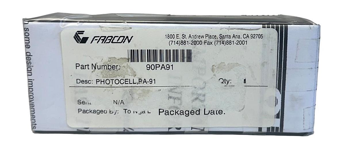 Used FABCON 90PA91 / PA-91 PHOTOCELL LIGHT INTEGRATOR MODULE NSMP